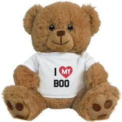 I Love My Boo Teddy Bear