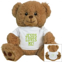 Jesus loves Me Teddy Bear