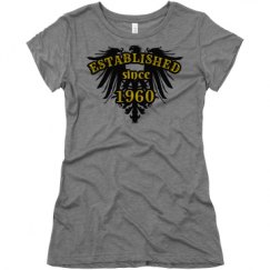 Ladies Slim Fit Super Soft Triblend Tee