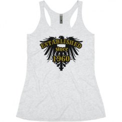 Ladies Slim Fit Super Soft Racerback Triblend Tank