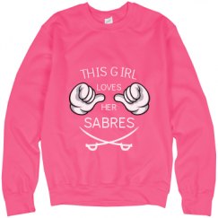 Unisex Neon Crewneck Sweatshirt