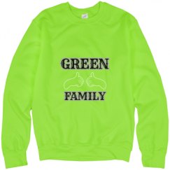 Unisex Neon Crewneck Sweatshirt