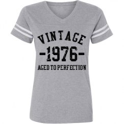 Ladies Relaxed Fit Vintage Sports Tee