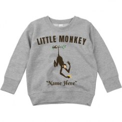 Toddler Crewneck Basic Promo Sweatshirt