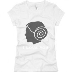 Ladies Slim Fit Basic Promo Jersey Tee