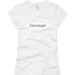 Ladies Slim Fit Basic Promo Jersey Tee