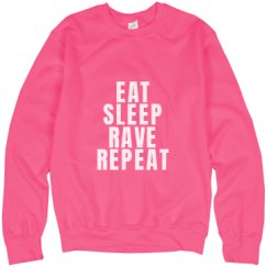 Unisex Neon Crewneck Sweatshirt