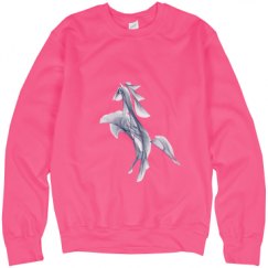 Unisex Neon Crewneck Sweatshirt