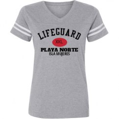 Ladies Relaxed Fit Vintage Sports Tee