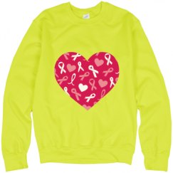 Unisex Neon Crewneck Sweatshirt