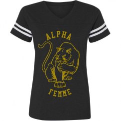 Ladies Relaxed Fit Vintage Sports Tee