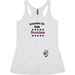 Ladies Slim Fit Super Soft Racerback Triblend Tank