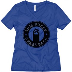 Ladies Relaxed Fit V-Neck Tee