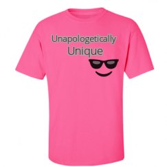 Unisex Ultra Cotton Safety Neon Crewneck Tee