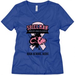 Ladies Relaxed Fit V-Neck Tee