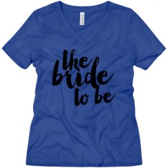 Ladies Relaxed Fit V-Neck Tee