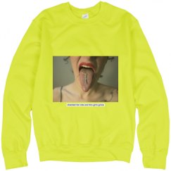 Unisex Neon Crewneck Sweatshirt