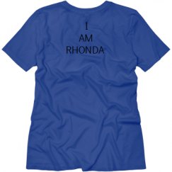 Ladies Relaxed Fit V-Neck Tee