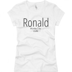 Ladies Slim Fit Basic Promo Jersey Tee