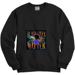 Unisex Film and Foil Crewneck Sweatshirt