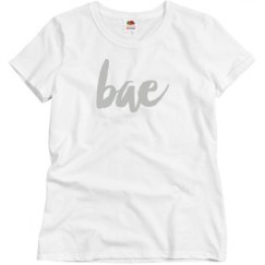 Ladies Semi-Fitted Relaxed Fit Basic Promo Tee