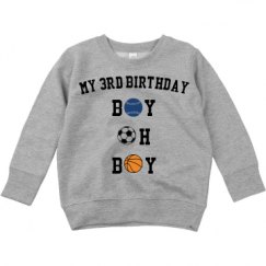 Toddler Crewneck Basic Promo Sweatshirt