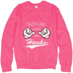 Unisex Neon Crewneck Sweatshirt