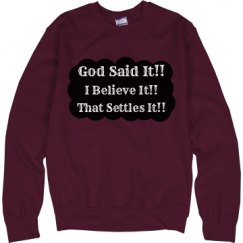 Unisex Ultimate Cotton Crewneck Sweatshirt