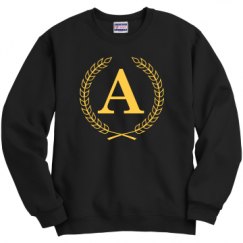 Unisex Film and Foil Crewneck Sweatshirt