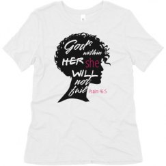 Ladies Relaxed Fit Super Soft Triblend Tee