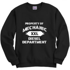 Unisex Film and Foil Crewneck Sweatshirt