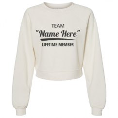 Women's Raglan Pullover Fleece