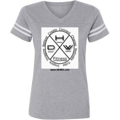 Ladies Relaxed Fit Vintage Sports Tee