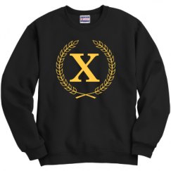 Unisex Film and Foil Crewneck Sweatshirt