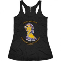 Ladies Slim Fit Super Soft Racerback Triblend Tank