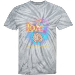 Unisex Tie-Dye Cyclone Pinwheel Tee