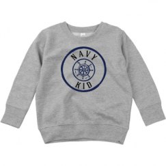 Toddler Crewneck Basic Promo Sweatshirt