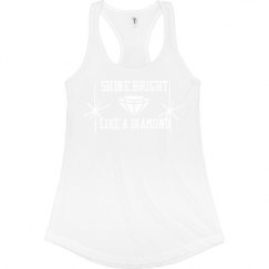 Ladies Slim Fit Racerback Tank Top