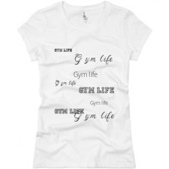 Ladies Slim Fit Basic Promo Jersey Tee