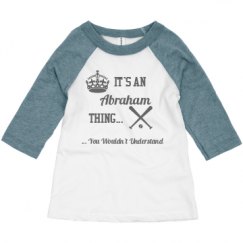 Toddler 3/4 Sleeve Raglan Tee