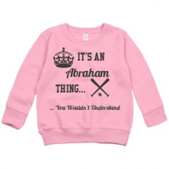 Toddler Crewneck Basic Promo Sweatshirt