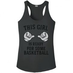 Ladies Athletic Performance Racerback Tank