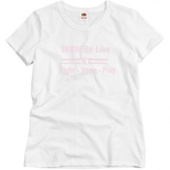 Ladies Semi-Fitted Relaxed Fit Basic Promo Tee