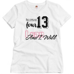 Ladies Semi-Fitted Relaxed Fit Basic Tee