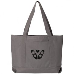 Seaside Cotton Canvas Pigment-Dyed Boat Tote Bag