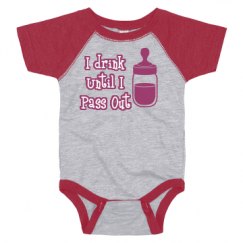 Infant Vintage Raglan Bodysuit