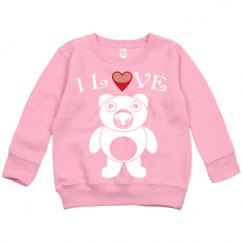 Toddler Crewneck Basic Promo Sweatshirt