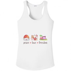 Ladies Athletic Performance Racerback Tank