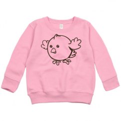 Toddler Crewneck Basic Promo Sweatshirt