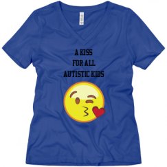 Ladies Relaxed Fit V-Neck Tee